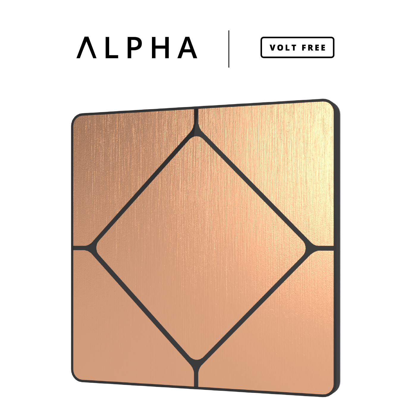 TAP-5 ALPHA BRUSHED COPPER - VOLT FREE (DRY CONTACT)